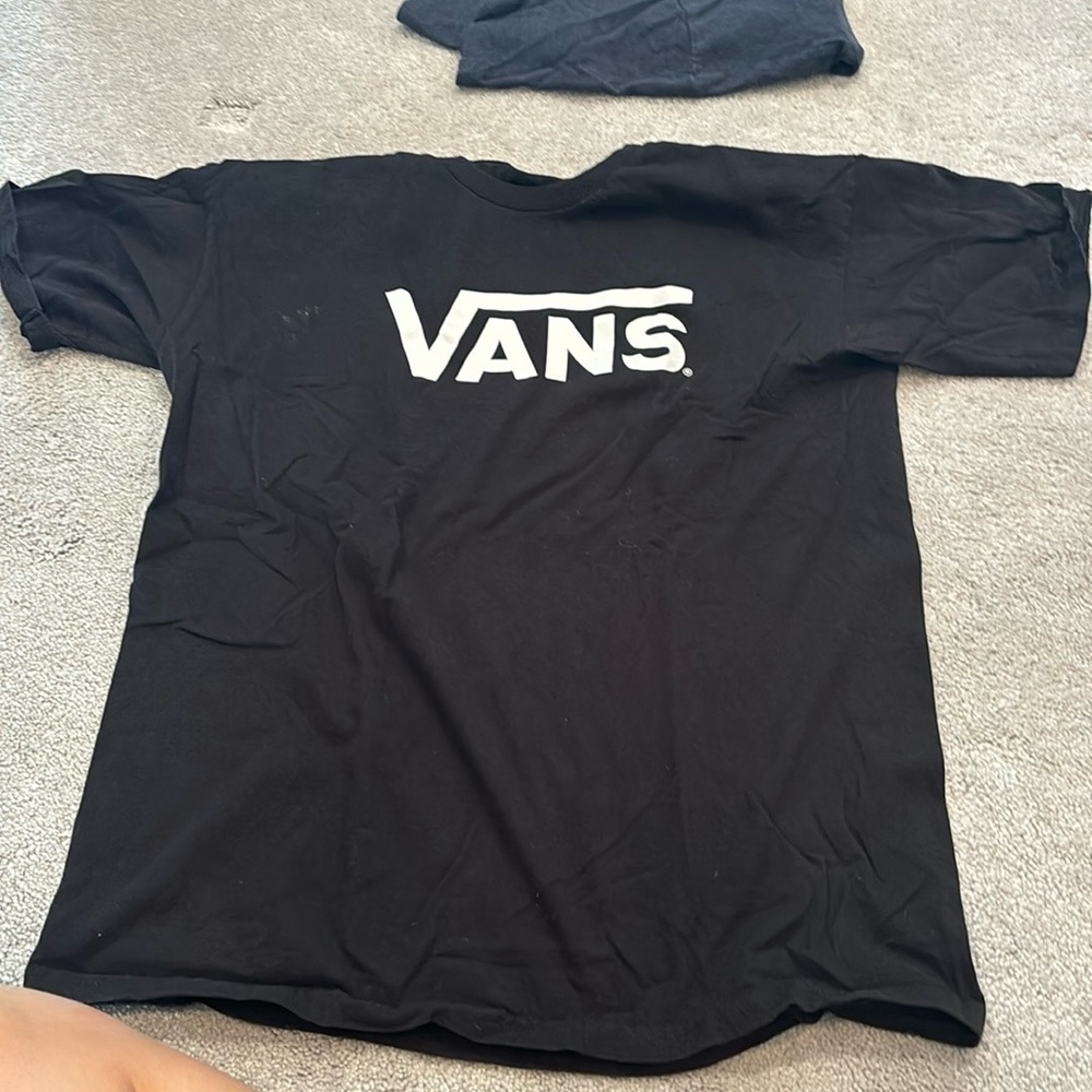 Vans black tee
